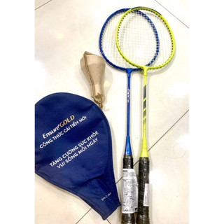  Cặp vợt cầu lông thương hiệu Decathlon kèm 2 quả cầu - Giá tốt - Quà KM Ensure Glucerna 