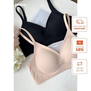 Áo lót su đúc nâng đẩy nhẹ không gọng đệm mỏng mềm mại  áo ngực ALT01 thiết kế BY L'AMME