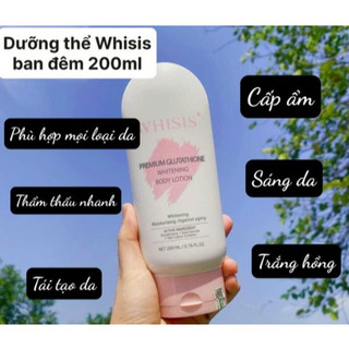 Kem Dưỡng Thể Whisis Trắng Da Ngày Và Đêm Premium Whitening Body Lotion