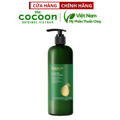Dầu gội bưởi Cocoon giúp giảm gãy rụng và làm mềm tóc 500ml Vegan mỹ phẩm thuần chay