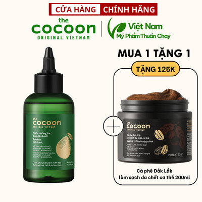 Bản cải tiến Nước Dưỡng Tóc Tinh Dầu Bưởi Cocoon 140ml - Special deal