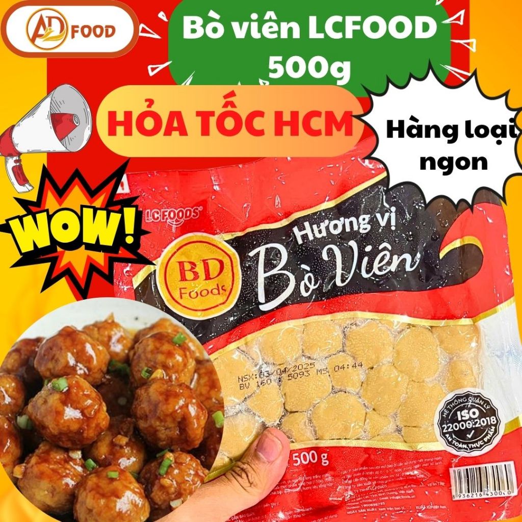 500g bò viên BD dai ngon
