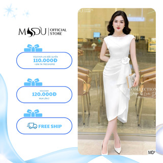 𝐙𝐢𝐧 𝐁𝐨𝐮𝐭𝐢𝐪𝐮𝐞 Váy Thiết Kế Chất Liệu Lụa Twist Satin Cao Cấp Dáng Ôm Body Sang Chảnh MDU3566