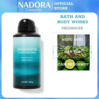 Xịt thơm Nam Freshwater Body Spray
