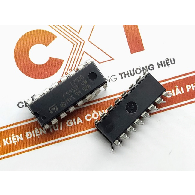 L293D IC MTRDRV BIPLR 4.5-36V 16PWRDIP