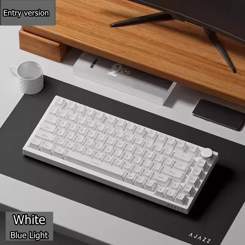 Bàn phím cơ Gaming Ajazz AK820- Layout 75%-Hot swap-Led RGB- Gasket Mounted-Mạch xuôi-Type C | BigBuy360 - bigbuy360.vn