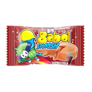 Kẹo cao su bigbabal ( cốc ) 74 viên 3 vị cola,dâu