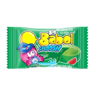 Kẹo cao su bigbabal ( cốc ) 74 viên 3 vị cola,dâu