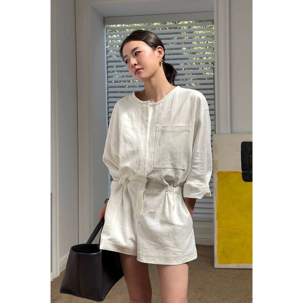 𝗟𝗲𝗹𝗶𝗮 𝗝𝘂𝗺 - |LY LINEN | Jum Linen tay dài