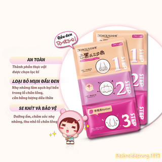 Step 3 Bước Lột Mụn Mũi Bioaqua