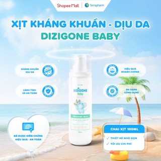 Xịt kháng khuẩn DIZIGONE Baby 100ml - Vệ sinh tay chân, đồ chơi, đồ dùng; phòng bệnh & bảo vệ bé