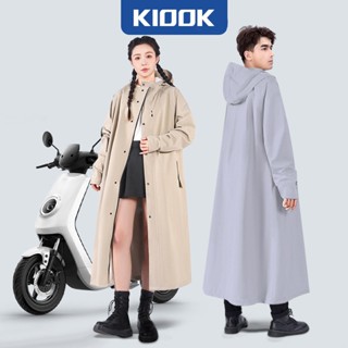 KIOOK Áo mưa bít kín đi xe máy siêu bền chống thấm, Áo mưa một mảnh fashion cho 1 người