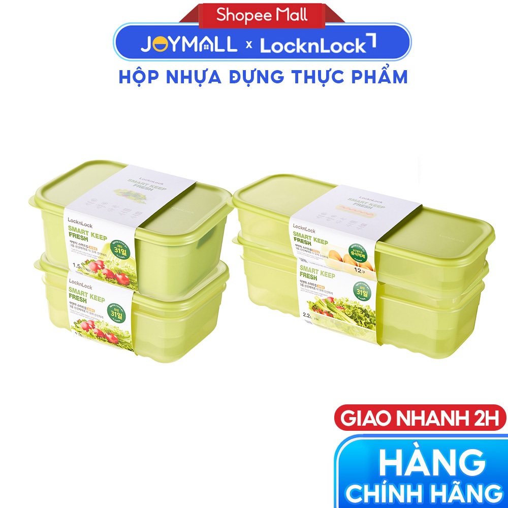 Hộp nhựa đựng thực phẩm LocknLock Smart Keep Fresh Food Container, Hàng chính hãng - JoyMall