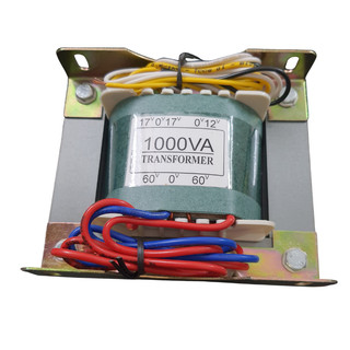 Biến Áp Cách Ly 1000VA 60V đối xứng, Điện vào 220V AC, Ra (60V 0V 60V)AC, Đồng 100%,Công Suất 1000VA