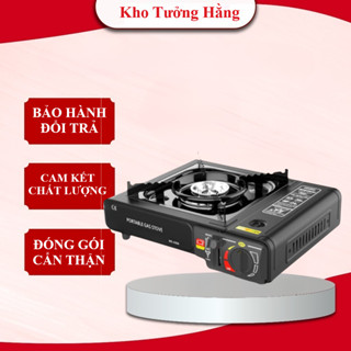 Bếp Du Lịch Thép Không Gỉ Bếp Ga Mini Bếp Gas Chống Cháy Nổ  Chống gió Tiện Lợi Cho Mọi Nhà