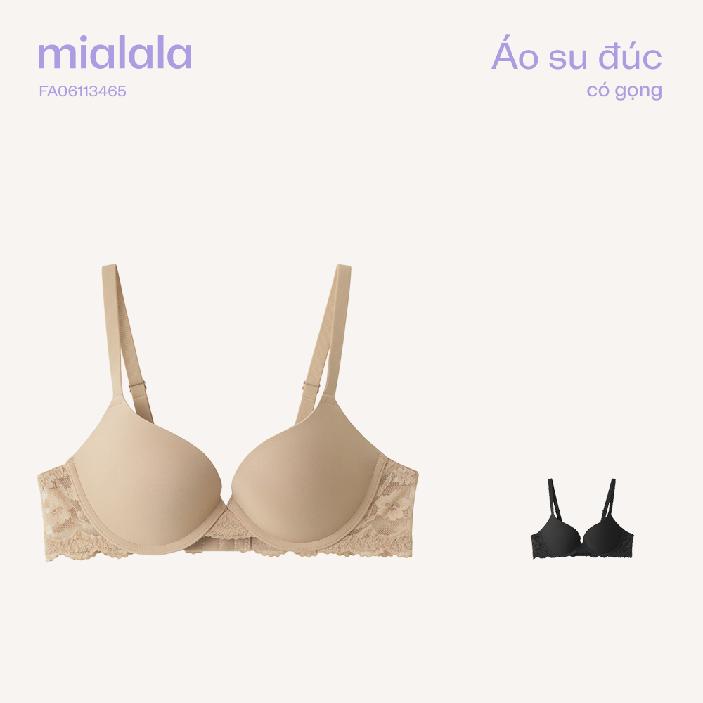 Áo ngực su có gọng đệm mỏng 1.5cm nâng đẩy nhẹ nhàng Mialala 3465 FA06113465