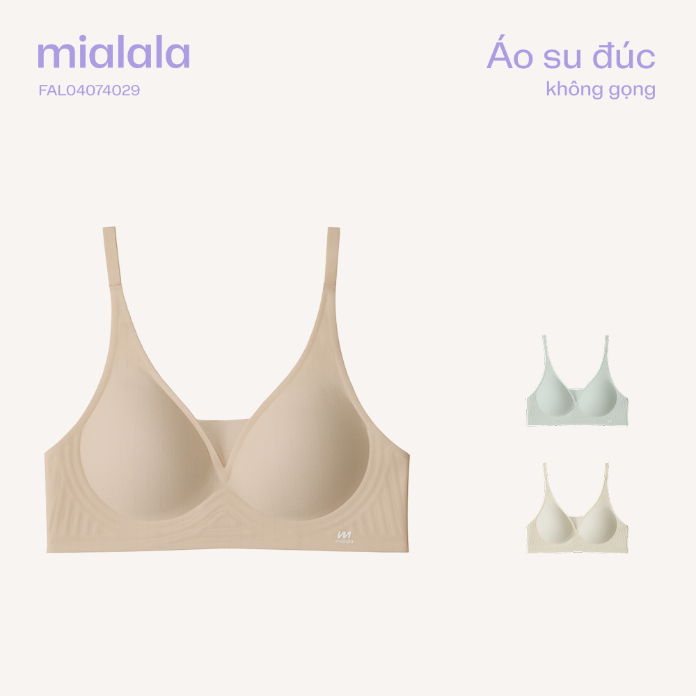 Áo Ngực Nữ Su Không Gọng Đệm 1cm Nâng Đỡ Nhẹ Nhàng Không Lộ Viền Tàn Hình Thoải Mái Mialala 4029 | BigBuy360 - bigbuy360.vn