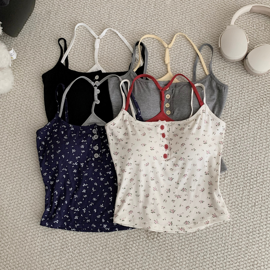 ÁO BRA 2 DÂY FORM NGẮN CROPTOP CHẤT BO GÂN - NUWA - 10852 - JEMCLOSET