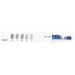 Ruột Chì Kim Staedtler 250 (0.7mm-2B/0.5mm-2B)