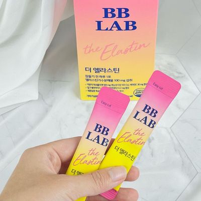 Combo 10 Gói BB LAB The Elastin Bổ Sung Elastin, Vitamin C Giảm Chạy Xệ, Rạn Da, Tăng Đàn Hồi 2g x 10 Gói