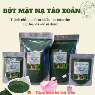 1KG BỘT TẢO XOẮN NGUYÊN CHẤT HANDMADE chuẩn loại 1