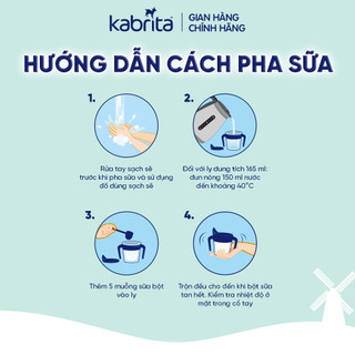 [CÔNG THỨC MỚI] Sữa dê Kabrita số 2 - Lon 800g