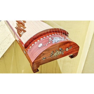 Đàn tranh 16 dây gỗ hương khảm trai tặng kèm đầy đủ phụ kiẹn