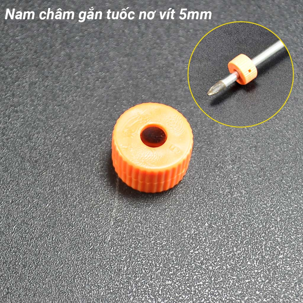 Nam châm gắn tuốc nơ vít 5mm