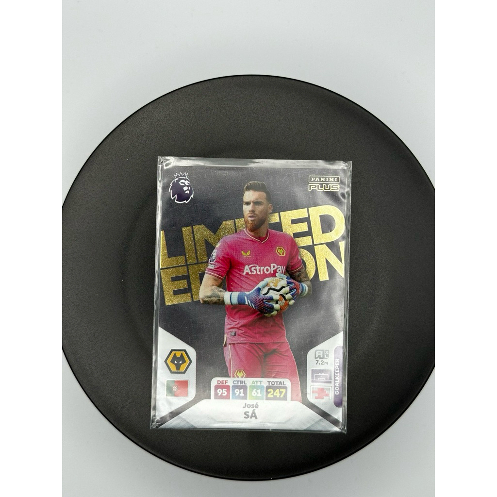 Thẻ bóng đá #panini #limited edition