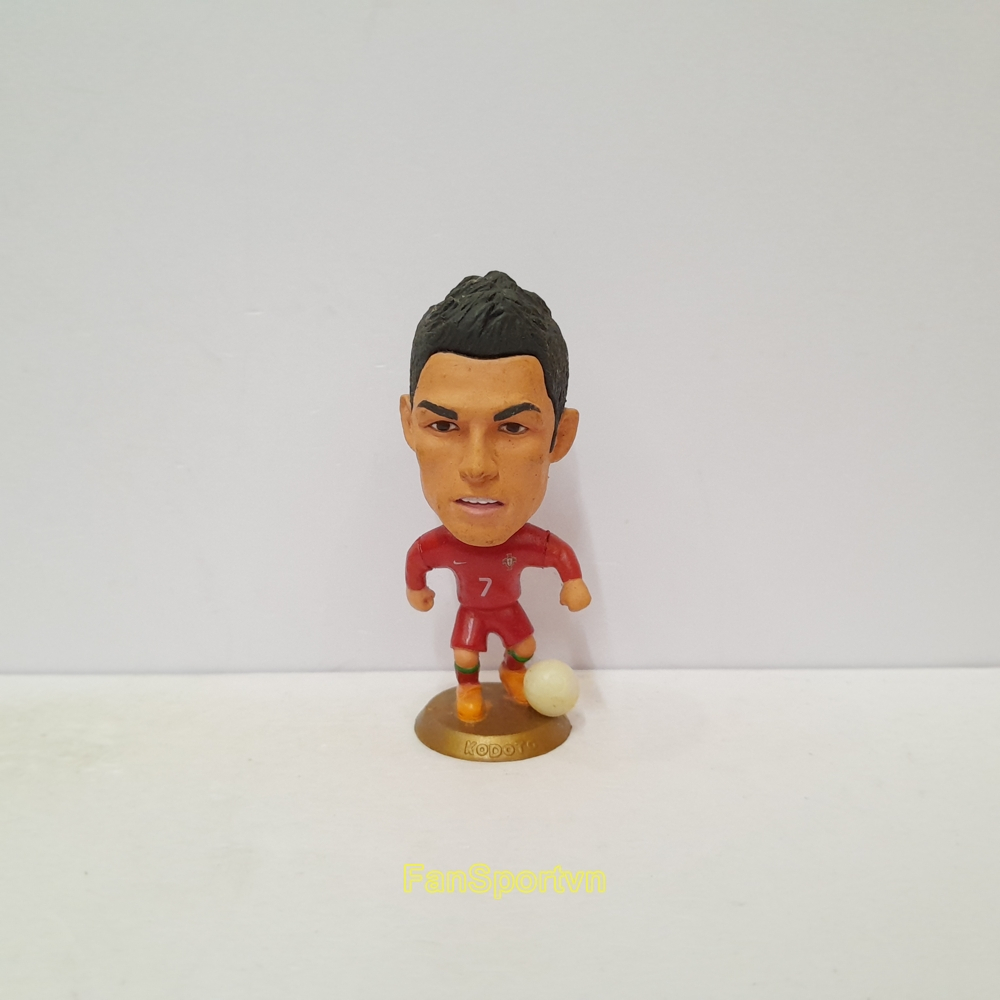 Mô hình tượng cầu thủ bóng đá Ronaldo 7 Porturgal 2008 2009 2010 home bồ đào nha kodoto soccerwe pro