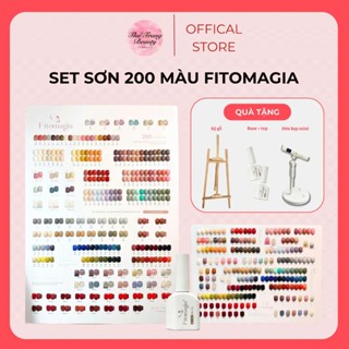 [Tặng Voucher 50K] Set 200 Màu Sơn Gel, Thạch, Thạch Nhũ ,Mắt Mèo Fitomagia Chính Hãng