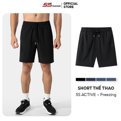 Quần Đùi Nam Thể Thao 5S FASHION Pro-Active Chất Liệu Nhẹ Mát, Cạp Chun Thoải Mái 01-QST25021