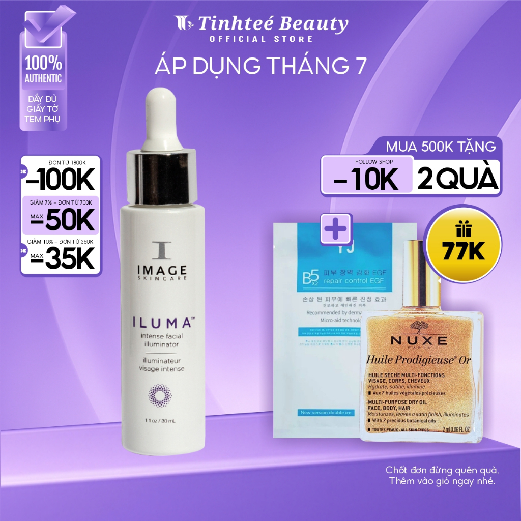 (Mua 1 tặng 2) Serum mờ thâm trắng da Image Skincare Iluma Intense Facial Illuminator 30ml
