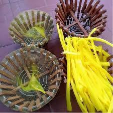 10 cái Lưới bọc/lót chậu lan giúp các giá thể trong chậu không bị dơi ra ngoài734