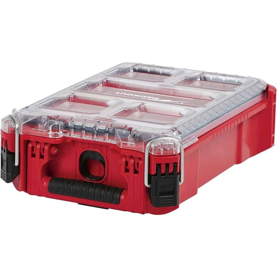 Hộp Đựng Dụng Cụ Milwaukee PACKOUT 8435 Chính Hãng – Nhỏ Gọn, Chống Nước IP65, Kết Nối Hệ PACKOUT | 