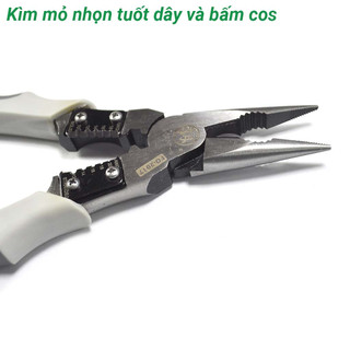 Kìm điện tuốt dây bấm cos