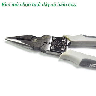 Kìm điện tuốt dây bấm cos