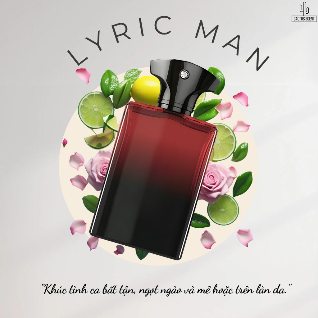 Mẫu thử Nước Hoa Nam Lyric Man | Cactus Scents |