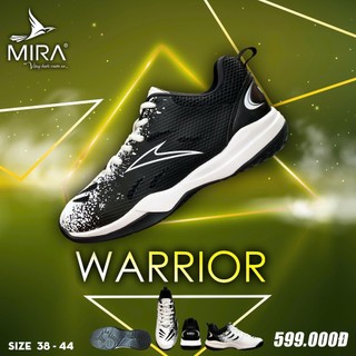 [TẶNG VỚ CAO CẤP]Giày Cầu Lông MIRA WARRIOR Đệm Êm Chân, Thoáng Khí, Thoải Mái, Bền Bỉ, Dành Cho Cả Nam Và Nữ