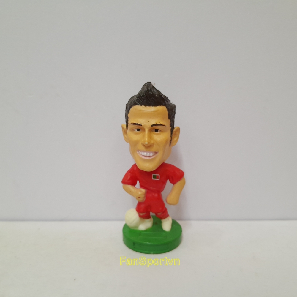 Mô hình tượng cầu thủ bóng đá Ronaldo 7 Porturgal 2008 2009 2010 bồ đào nha kodoto soccerwe prostars