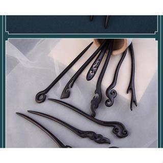 Combo 10 Cây Trâm cài tóc Cổ Trang Hanfu dễ thương bằng gỗ Phong Cách Cổ Điển Cao Cấp