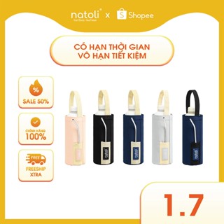 Túi đựng bình giữ nhiêt NATOLI, chất vải dày dặn có quai xách đựng ly cốc, bình nước cao cấp BST Sturdy Bottle Pouch T29
