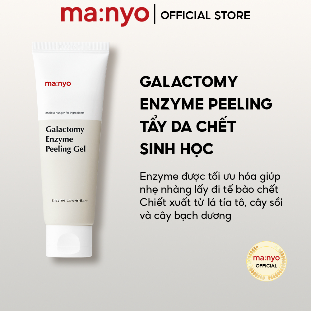 [LIVE] Gel Tẩy Tế Bào Chết sinh học manyo Galactomy Enzyme Peeling Gel 75ml