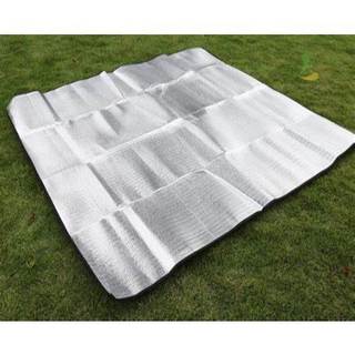 Thảm Dã Ngoại/ Chiếu Văn Phòng Tráng Nhôm 2 Mặt Chống Thấm Kích Thước 200x 200 x 0.35 cm