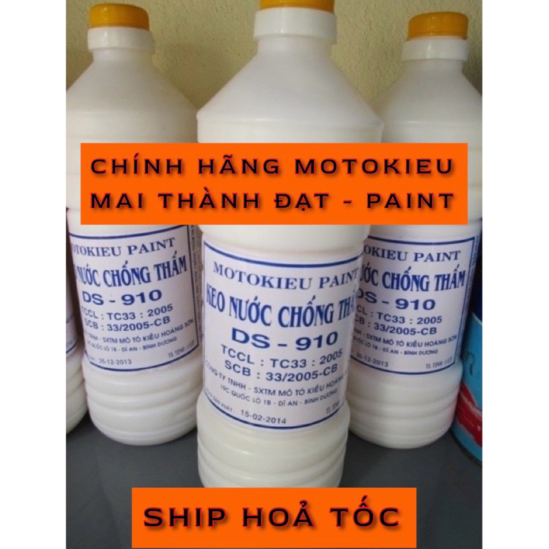 Keo Nước Chống Thấm Motokieu Ds-910 ( Chính Hãng Đại Lý Motokieu )