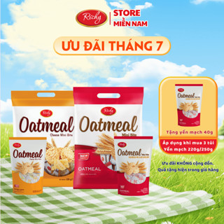 [HCM] Bánh Yến mạch Richy túi 206-220-250g Mini Bite (Sữa/Phô Mai)