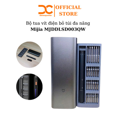 Bộ tua vít điện bỏ túi đa năng Mijia MJDDLSD003QW 24 trong 1, tích hợp cổng Type-C - Shop DC Center Xiaomi Youpin