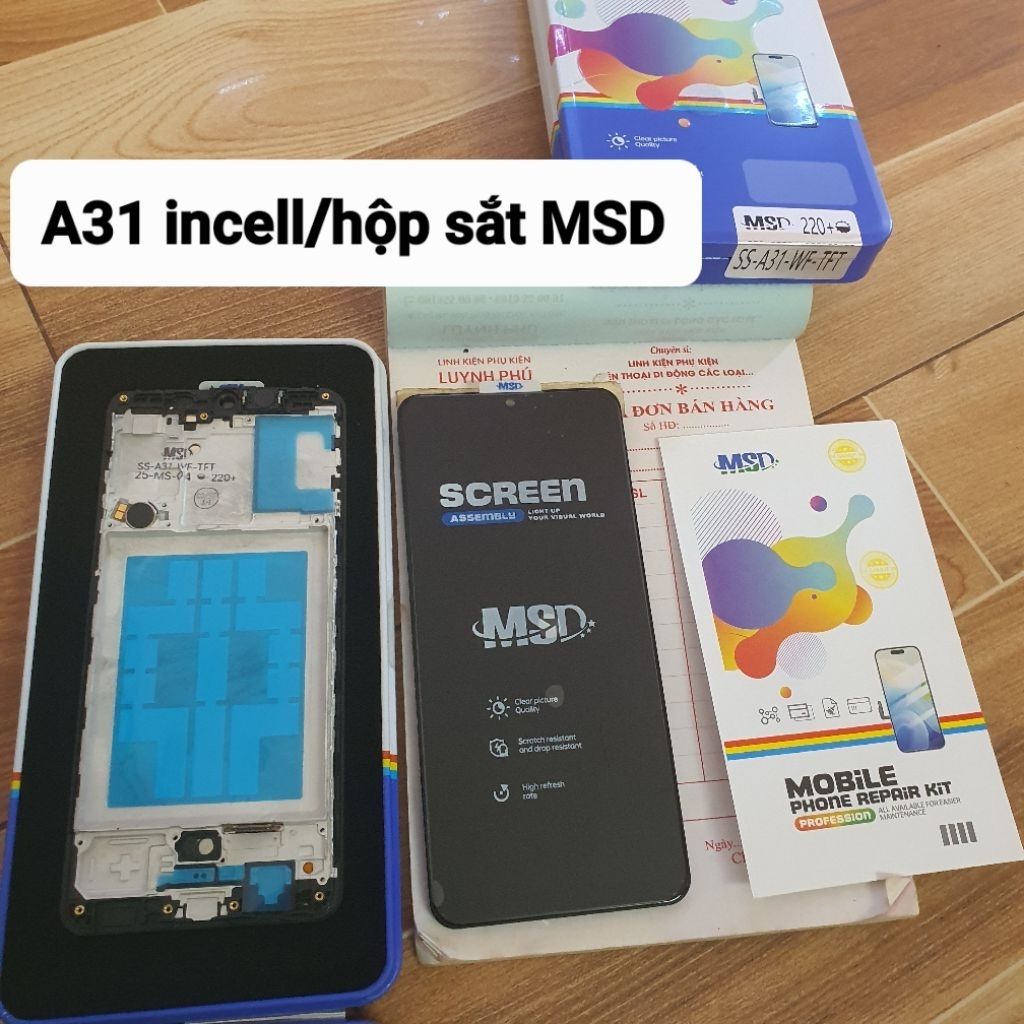 Màn hình samsung A31/A315F có khung