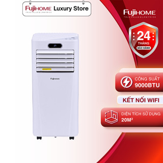 Máy lạnh đứng di động nhập khẩu FUJIHOME PAC09 Công suất làm lạnh 9000BTU - Kết nối wifi từ xa