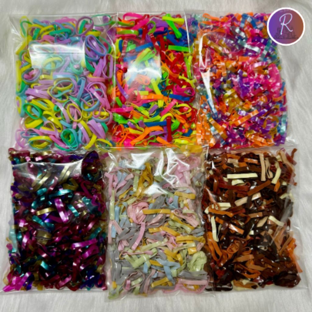 200g chun buộc tóc cho bé nhiều màu,dây thun buộc tóc nữ